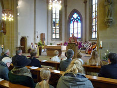 Festgottesdienst zum 50jahrigen Priesterjubiläum von Stadtpfarrer i.R. Geistlichen Rat Ulrich Trzeciok (Foto: Karl-Franz Thiede)